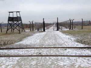 Auschwitz watch tower