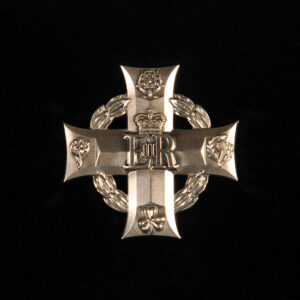 The Elizabeth Cross is granted to the families of members of the Armed Forces killed on operations or as a result of an act of terrorism, to recognise their tragic loss and sacrifice. The Cross and a miniature, are presented in a display case and are granted with a Memorial Scroll signed by Her Majesty the Queen.