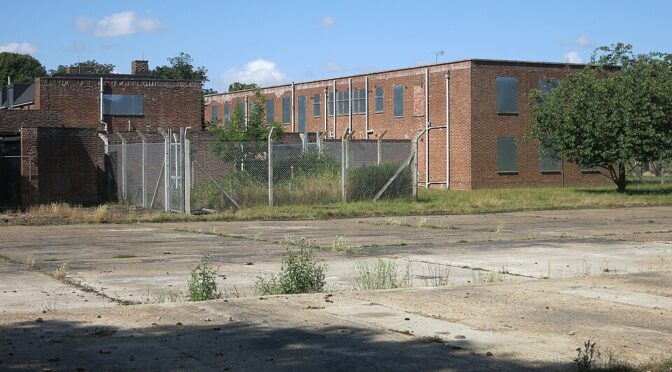 Oakington Barracks image - dilapidated